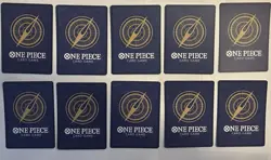 One Piece TCG SR lot Near Mint Ten Cards - Image 2