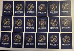 One Piece Card Game Lot 18 Rare Jolly Roger Foils Near Mint - Image 2
