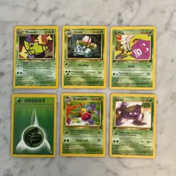 Pokemon Card Lot 1999 WOTC 45 Different Cards All 1st Edition Or Uncommon NM - Image 2