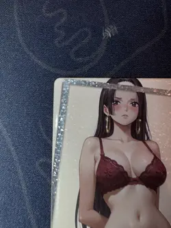 Goddess Red Bikini Hancock Maiden Preimium Thick Card Waifu Doujin One Piece - Image 2