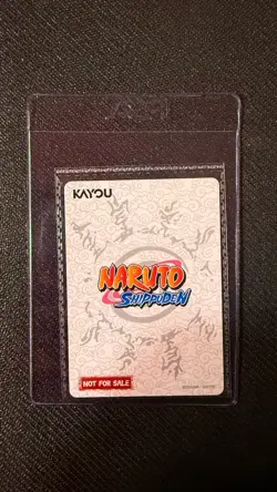 Naruto Uzumaki Promo Card Kayou PSA Magazine Exclusive SEALED NEW - Image 2