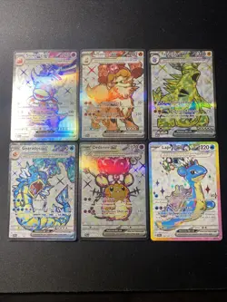 Pokemon TCG Scarlet & Violet Era Full Art Ultra Rare Tera Ex Holo Mixed Card Lot - Image 1