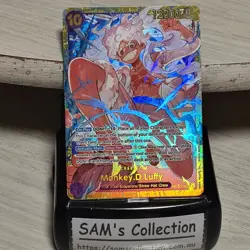 Monkey.D.Luffy OP05-119 SEC (English) One Piece Card Game Premium Booster - Image 1