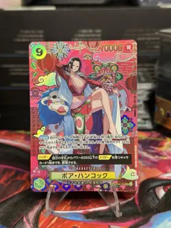 One Piece Card Boa Hancock (SP Alt Art) OP14-112 SR The Azure Sea's Seven JP - Image 1