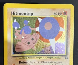 Hitmontop - 3/75 - Holo Rare - Neo Discovery - Pokemon Card - MP - Image 5