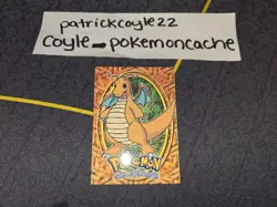 Dragonite E12 of 12 Pokemon Topps The First Movie Card (Black Label) NM - Image 1