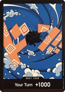 DON!! Card (Jinbe) FOIL OPCG One Piece Card Game PRB-02 Premium Booster - Image 1