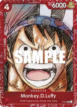 Monkey.D.Luffy PR P-022 Premium Card Collection ONE PIECE FILM RED Edition - Image 1