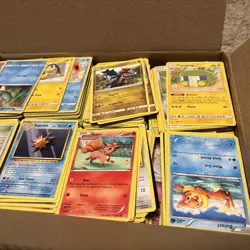 Pokemon Card Bulk 13.5 Pounds Of Commons Uncommons And Rares + 6 Jumbo Cards - Image 4