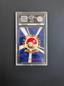 Graded ACE 9 Pokemon card Slab - Fighting Energy #6 - Chikorita Half Deck - 2001 - Image 4