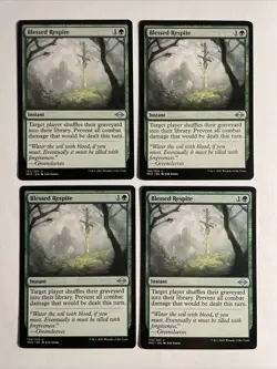 4x Mtg Modern Horizons 2 Blessed Respite NM/M Magic The Gathering - Image 1