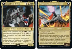Megatron, Tyrant Mythic MTG Universes Beyond: Transformers BRO - Image 1
