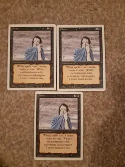 MTG 3 x Gloom - revised - Image 1