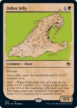 Ochre Jelly 330 - Showcase/Rulebook RARE AFR Adventures in the Forgotten Realms - Image 1
