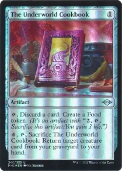 The Underworld Cookbook 240 303 UC Foil MTG MH2 Modern Horizons 2 - Image 1