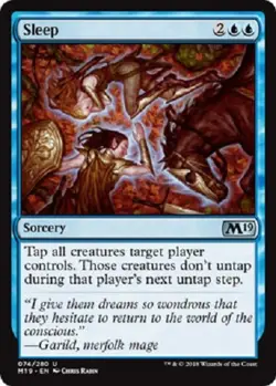 Sleep uncommon M19 Core set 2019 MTG Magic The Gathering - Image 1
