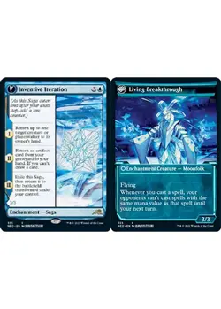 Inventive Iteration (Showcase) 355 RARE FOIL Kamigawa Neon Dynasty NEO - Image 1