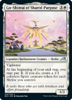 Go-Shintai of Shared Purpose 14 302 Kamigawa Neon Dynasty - Image 1