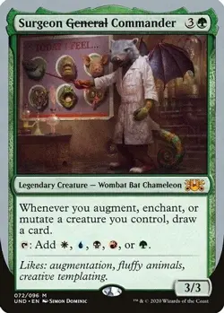 Surgeon ~General~ Commander Mythic 072 096 Unsanctioned UND - Image 1