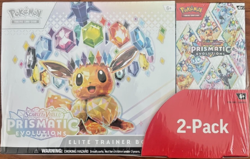 Pokemon Prismatic Evolutions Elite Trainer Box & Booster Bundle - Costco 2 Pack - Image 1