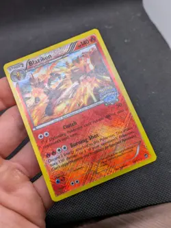 Pokemon Blaziken Furious Fists 14/111 Reverse Holo National Championships Stamp - Image 3