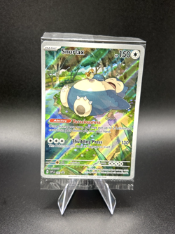 Snorlax - SVP 051 - Illustration Rare - Black Star Promo - Pokemon Card - SEALED - Image 1