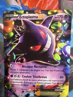 2014 Pokemon Phantom Forces (French) Ectoplasma ex #34/119 Gengar - Image 2