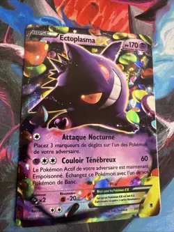 2014 Pokemon Phantom Forces (French) Ectoplasma ex #34/119 Gengar - Image 3