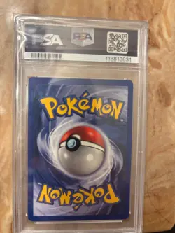 1999 Pokemon Hitmonchan Shadowless PSA 8 Holo - Image 2