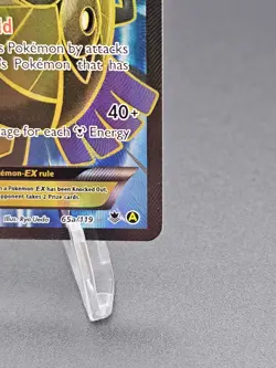 Pokemon TCG Holo Ultra Rare Full Art Aegislash 65a/119 Near Mint - Image 4