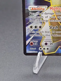 Pokemon TCG Holo Ultra Rare Full Art Aegislash 65a/119 Near Mint - Image 5