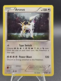 Arceus XY197 XY Promos Black Star Promo Holo Pokemon TCG LP - Image 1