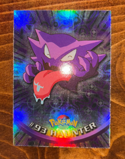 1999 Topps Pokemon #93 Haunter Holo Foil Blue Logo - Image 2