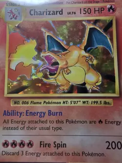 Pokemon 2016 XY Evolutions Charizard Holo Rare #11 BGS 9 Mint - Image 3