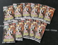 11X Yu-Gi-Oh ERROR Dark Saviors Sealed Booster Pack Transparent! - Image 1