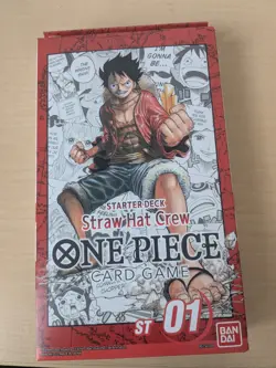 ONE PIECE TCG STRAW HAT CREW STARTER DECK ST-01 English Brand New - Image 1
