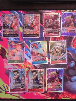 One Piece Azure Sea's Seven English SR Lot of 10 NM+ - Image 1