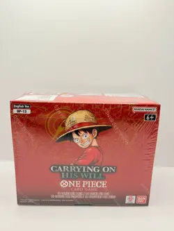 One Piece TCG OP-13 Carrying On His Will Booster Box English - New & Sealed- (1) - Image 1