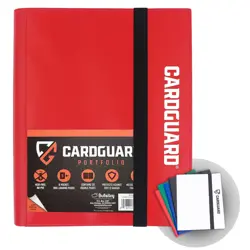 CardGuard Trading Card Binder Pro-Folio - 9 Pocket Binder - Side-Loading Album, - Image 1