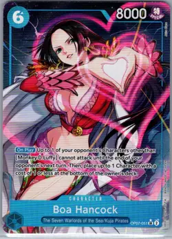 Boa Hancock (Alt Art) OP07-051 English 500 Years in Future - One Piece Card - NM - Image 1