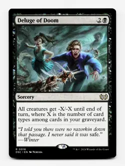 Deluge of Doom [Commander: Duskmourn: House of Horror] MTG 💀 - Image 3