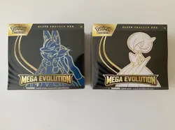 Pokemon TCG Mega Evolution Elite Trainer Box ETB Pair Lucario + Gardevoir - Image 1