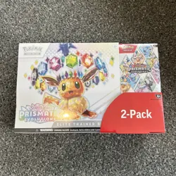 Sealed Pokemon TCG: Costco Prismatic Evolution ETB + Booster Bundle - Image 1
