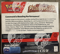 Pokemon TCG Paldea Evolved Booster Box - 36 Packs Factory Sealed - Image 2