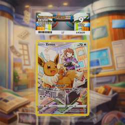 ACE 9 Eevee Brilliant Stars TG11/TG30 Trainer Gallery Special Art Pokemon TCG - Image 1