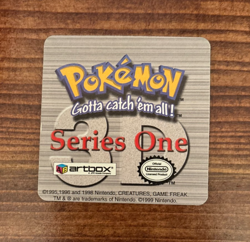 Pokemon Action Flipz - Series One - Artbox - 3D - S-1 - #25 Pikachu - Image 2