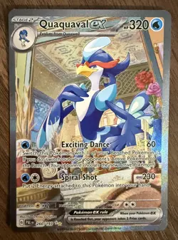POKEMON TCG Quaquaval ex 260/193 Sv02: Paldea Evolved Holo - Image 1