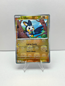 Emolga 029/086 - Pokemon SV: Black Bolt - Master Ball Reverse Holo - NM - Image 1
