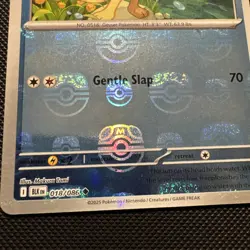 Pokemon TCG Simipour Master Ball Pattern Black Bolt 018/086 - Image 2