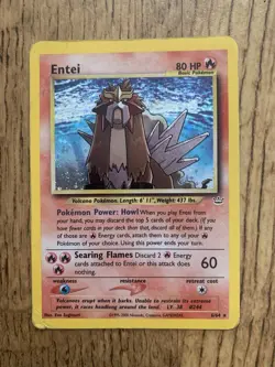 Pokemon TCG Entei Holo Neo Revelation 6/64 - Image 1